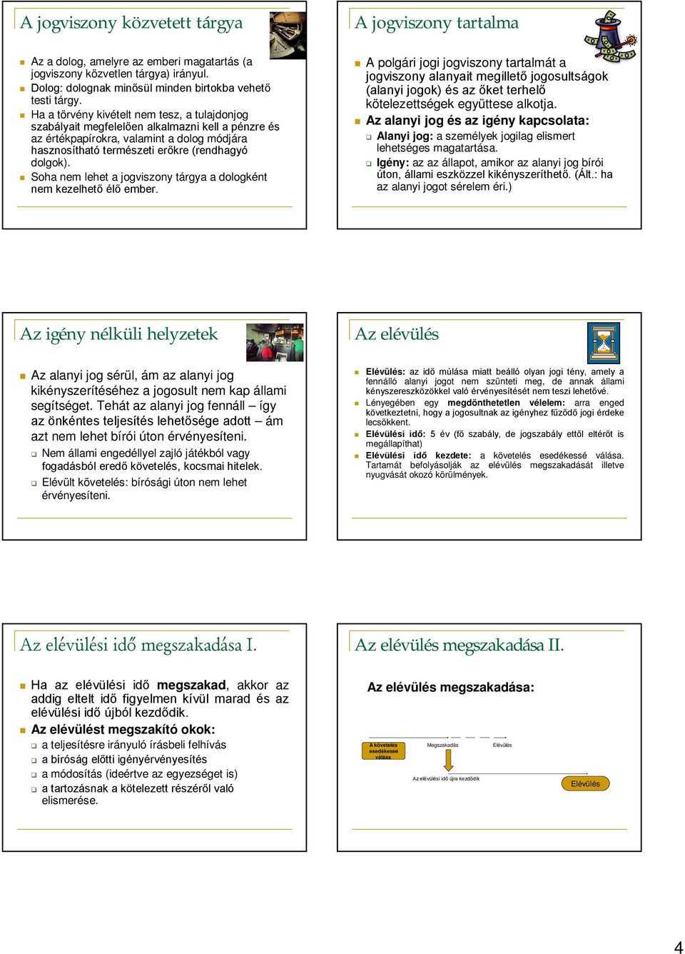 A polgári jogi szabályok alkalmazása - PDF Ingyenes letöltés