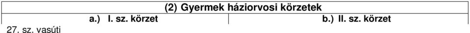 ltp. 1-12. Brikettgyár u. Hantken M. u. Csonka J. u. Hegyalja u. Deák F. u. Heine u. Derkovits u. H sök tere Diófa u. Hungária ltp. Dobó I. u. Hunyadi u. Esztergomi u. (páros) István k. u. Fáy A. ltp. IV.