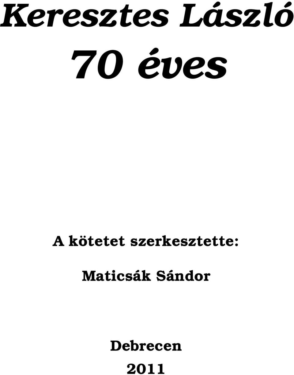 szerkesztette: