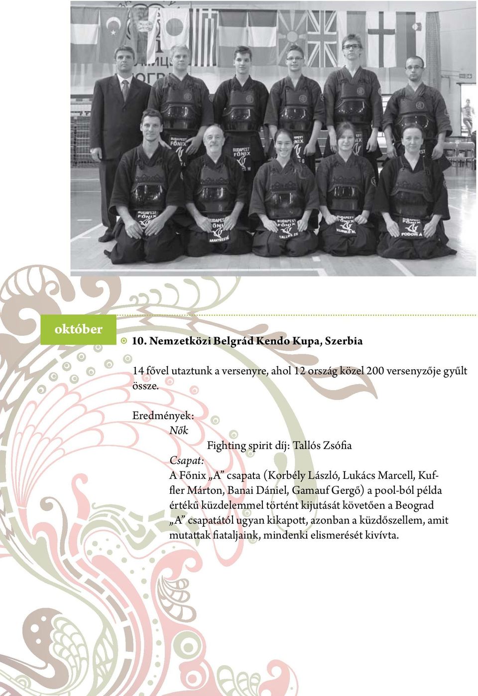 Budapest Főnix. Kendo és Iaido klub. eseményei és eredményei - PDF Free  Download