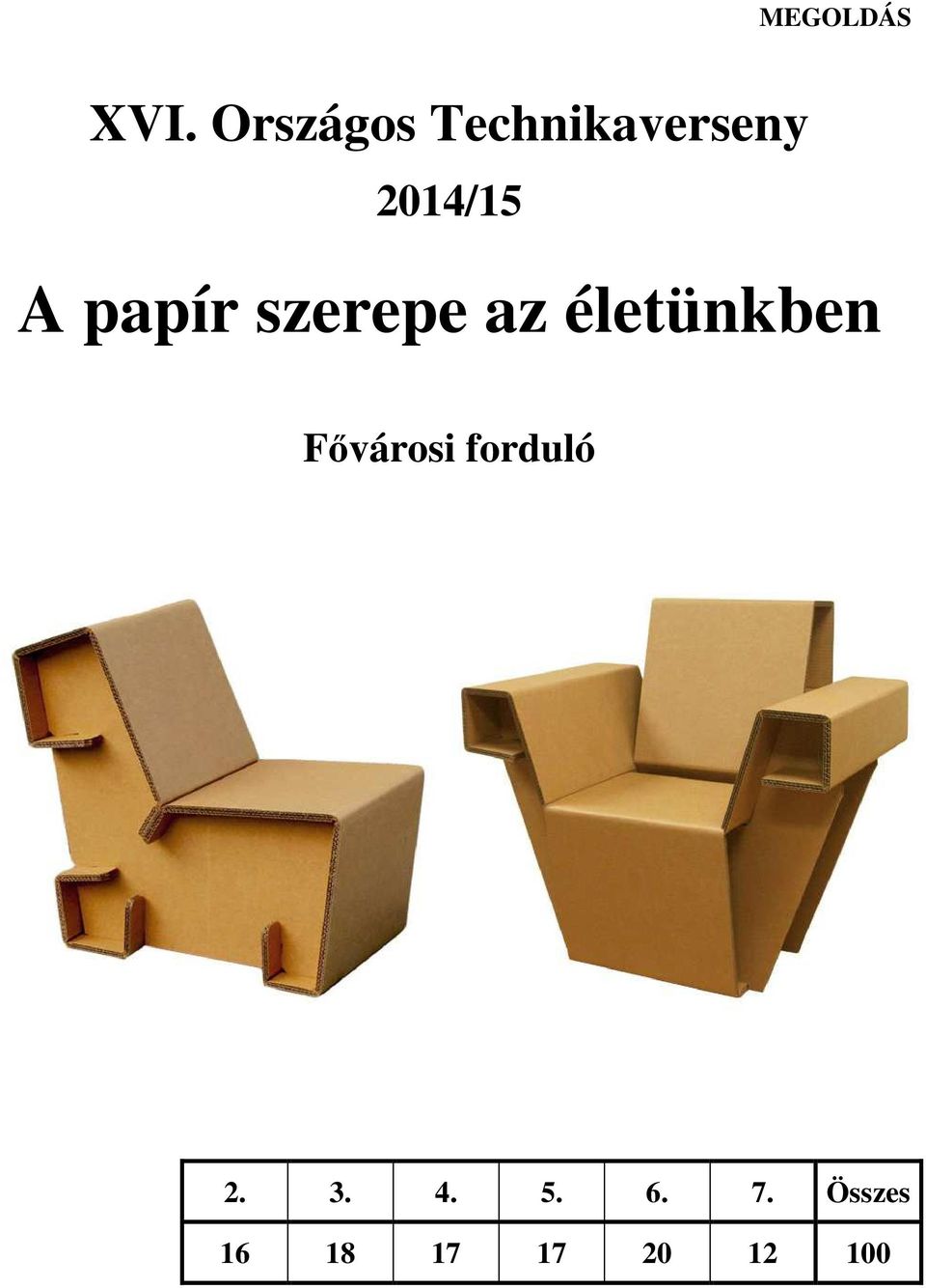 életünkben Fıvárosi forduló 2. 3.