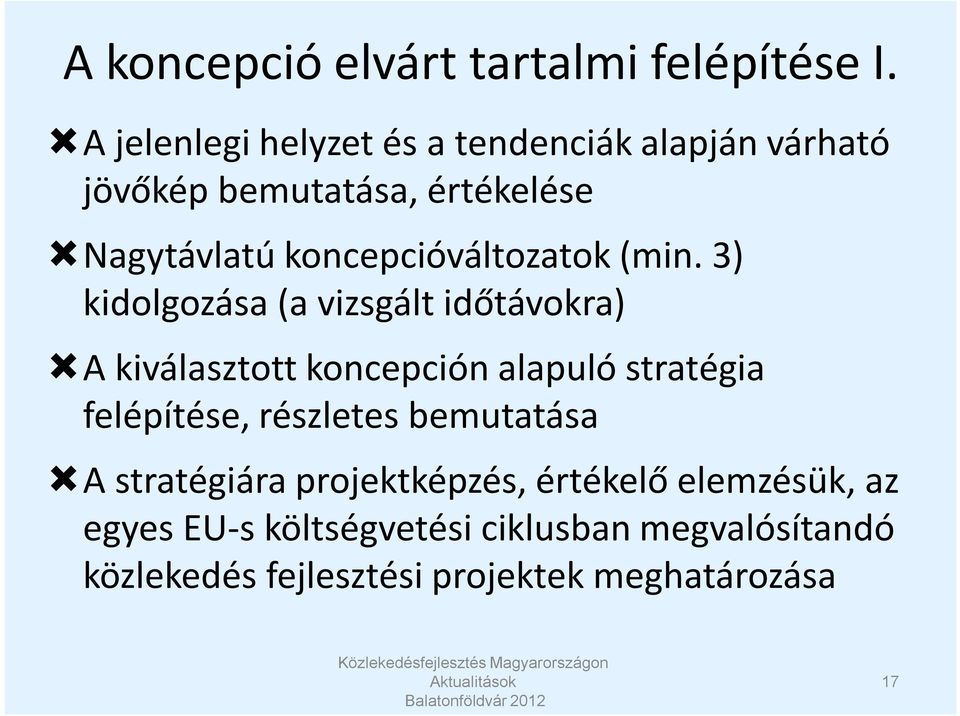 koncepcióváltozatok (min.