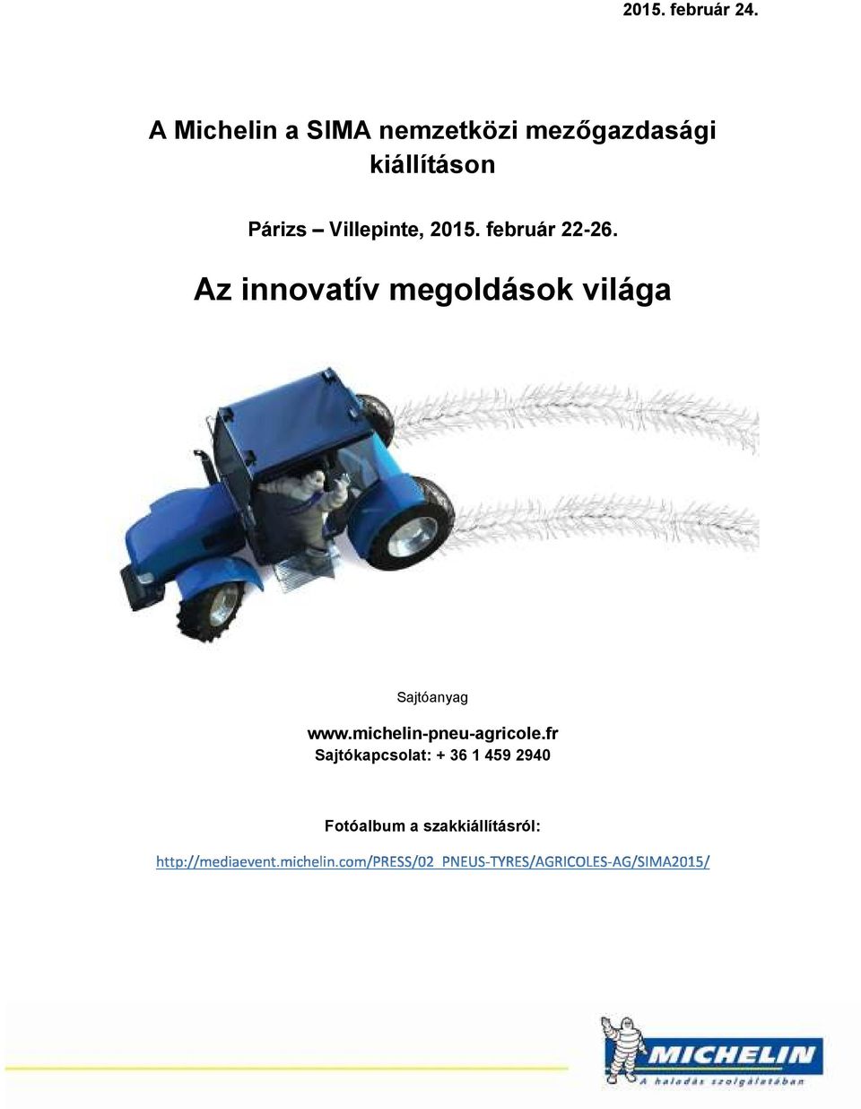 Villepinte, 2015. február 22-26.