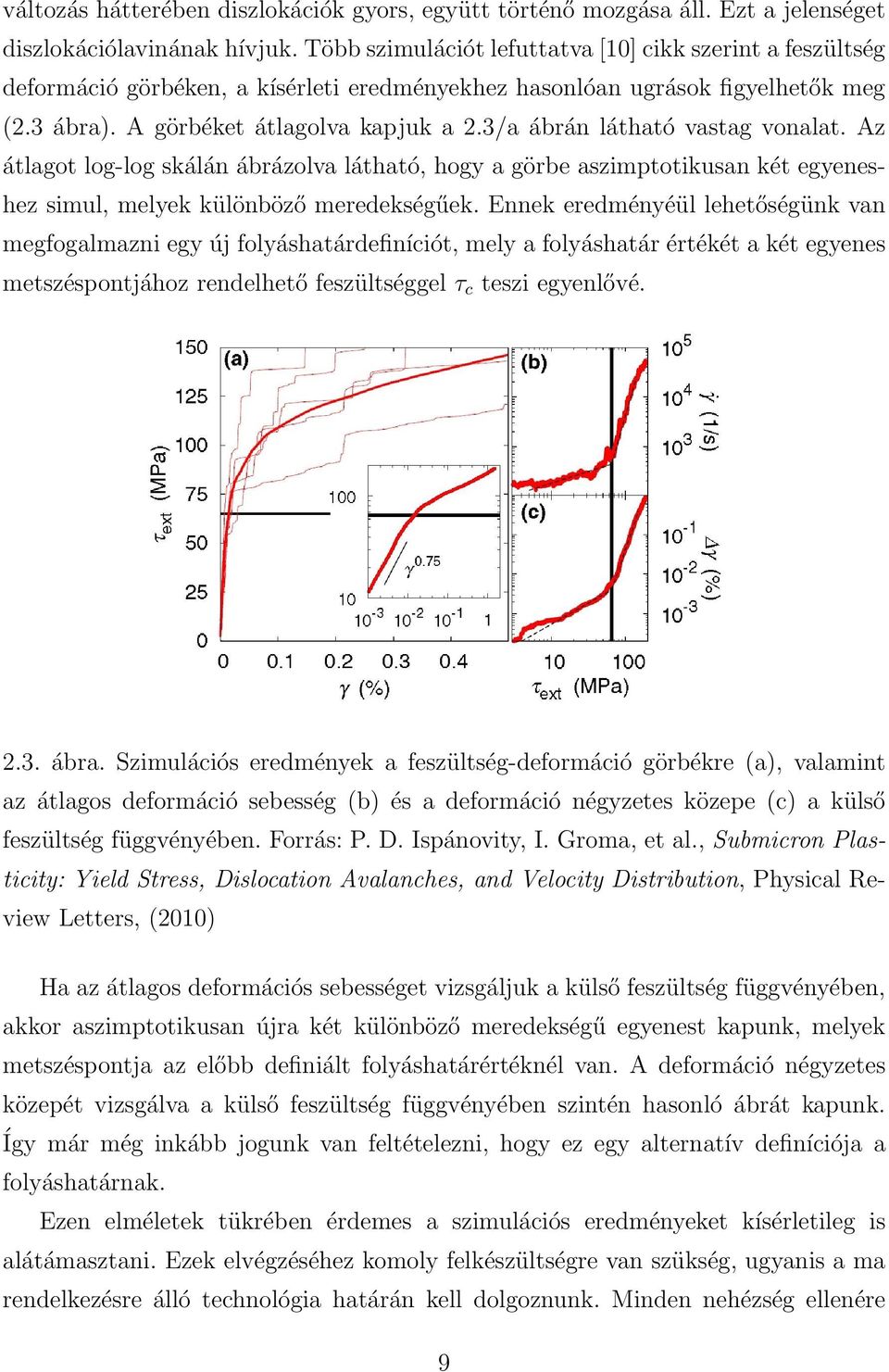 3/a ábrán látható vastag vonalat. Az átlagot log-log skálán ábrázolva látható, hogy a görbe aszimptotikusan két egyeneshez simul, melyek különböző meredekségűek.