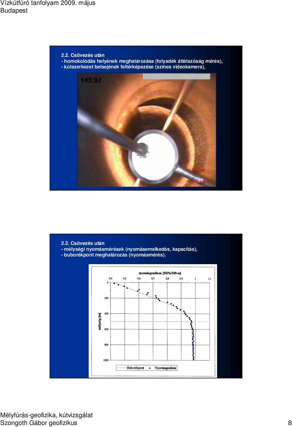 videokamera), 2.