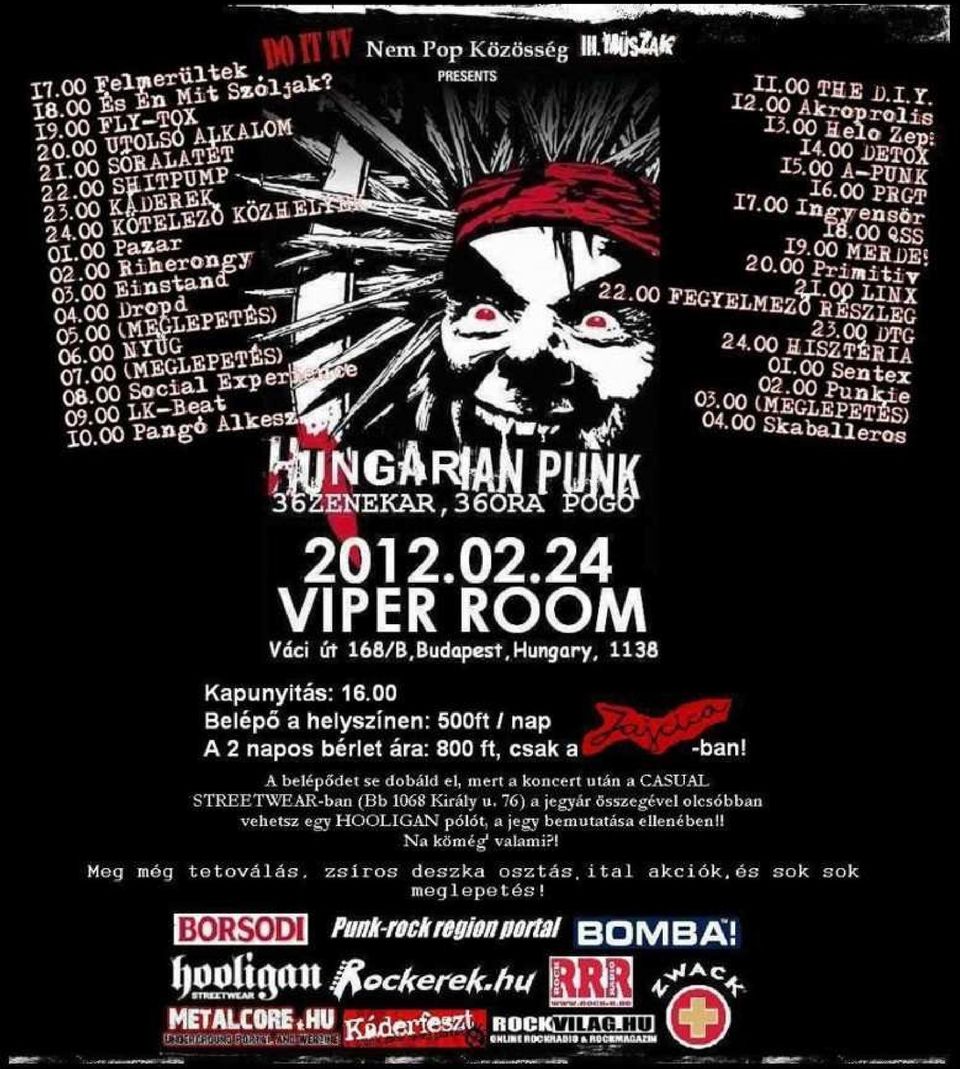 randizni egy punk rockerrel