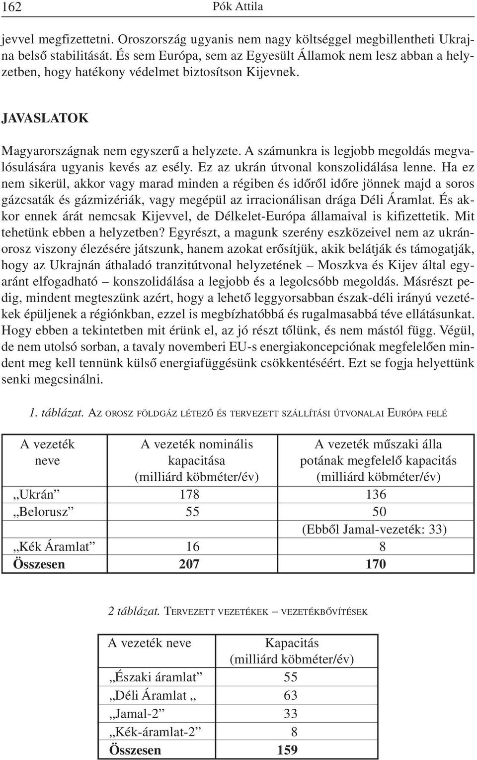 A számunkra is legjobb megoldás megvalósulására ugyanis kevés az esély. Ez az ukrán útvonal konszolidálása lenne.