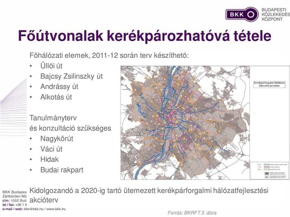 konzultáció szükséges Nagykörút Váci út Hidak Budai rakpart Kidolgozandó a