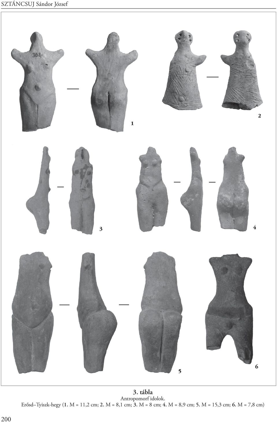 Erősd Tyiszk-hegy (1. M = 11,2 cm; 2.