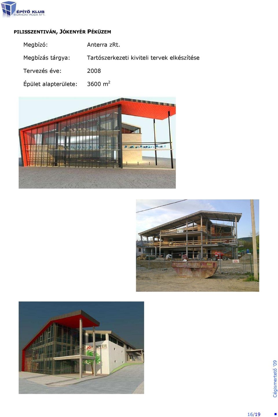 Tartószerkezeti kiviteli tervek