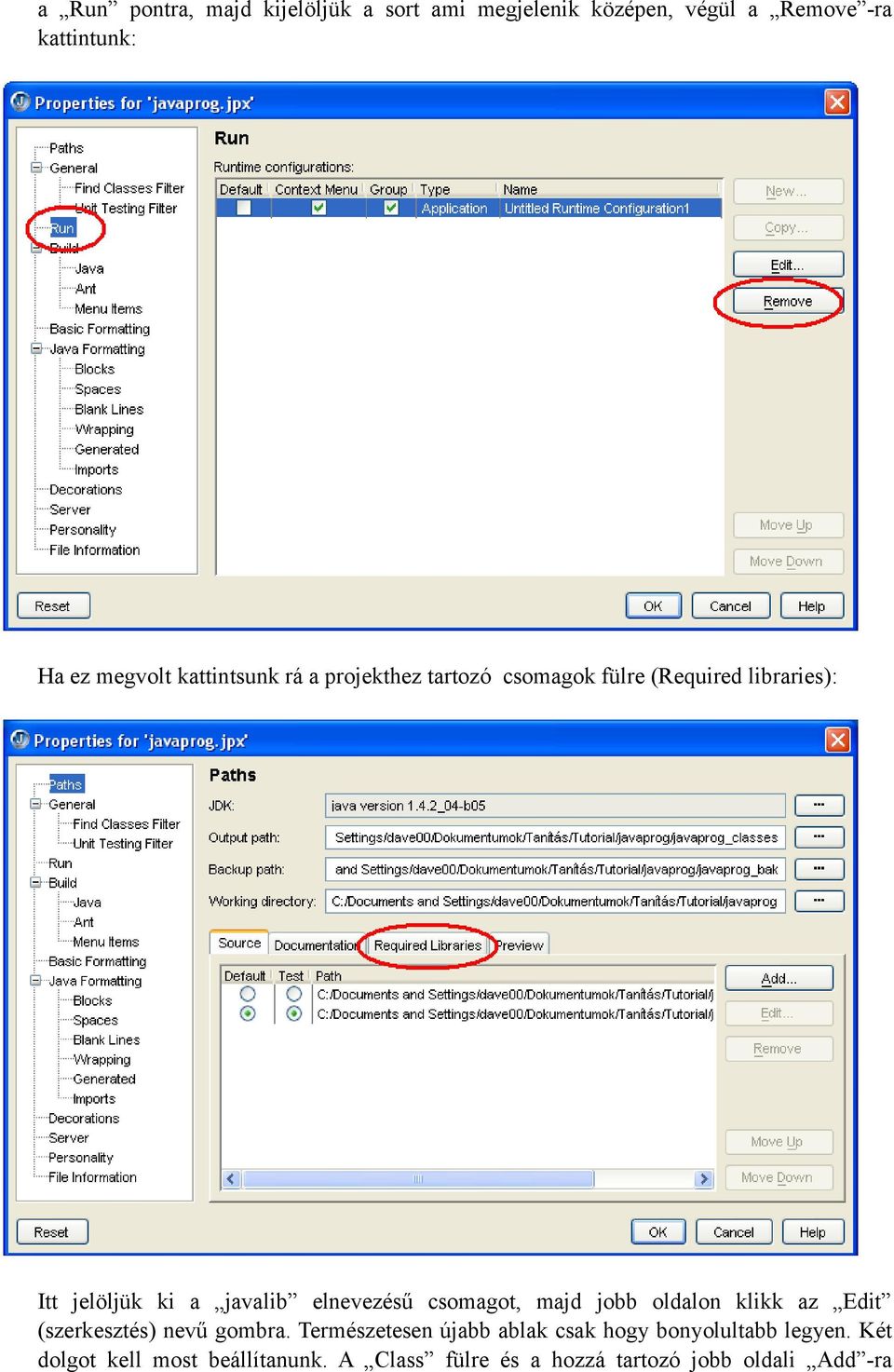 elnevezésű csomagot, majd jobb oldalon klikk az Edit (szerkesztés) nevű gombra.