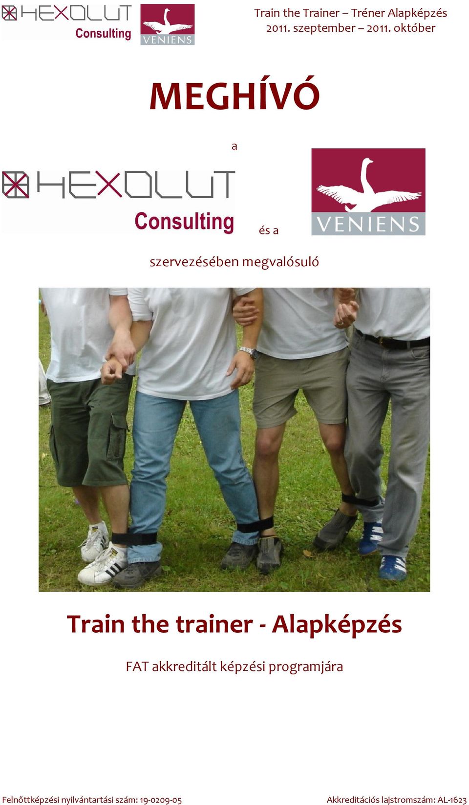 Train the trainer -