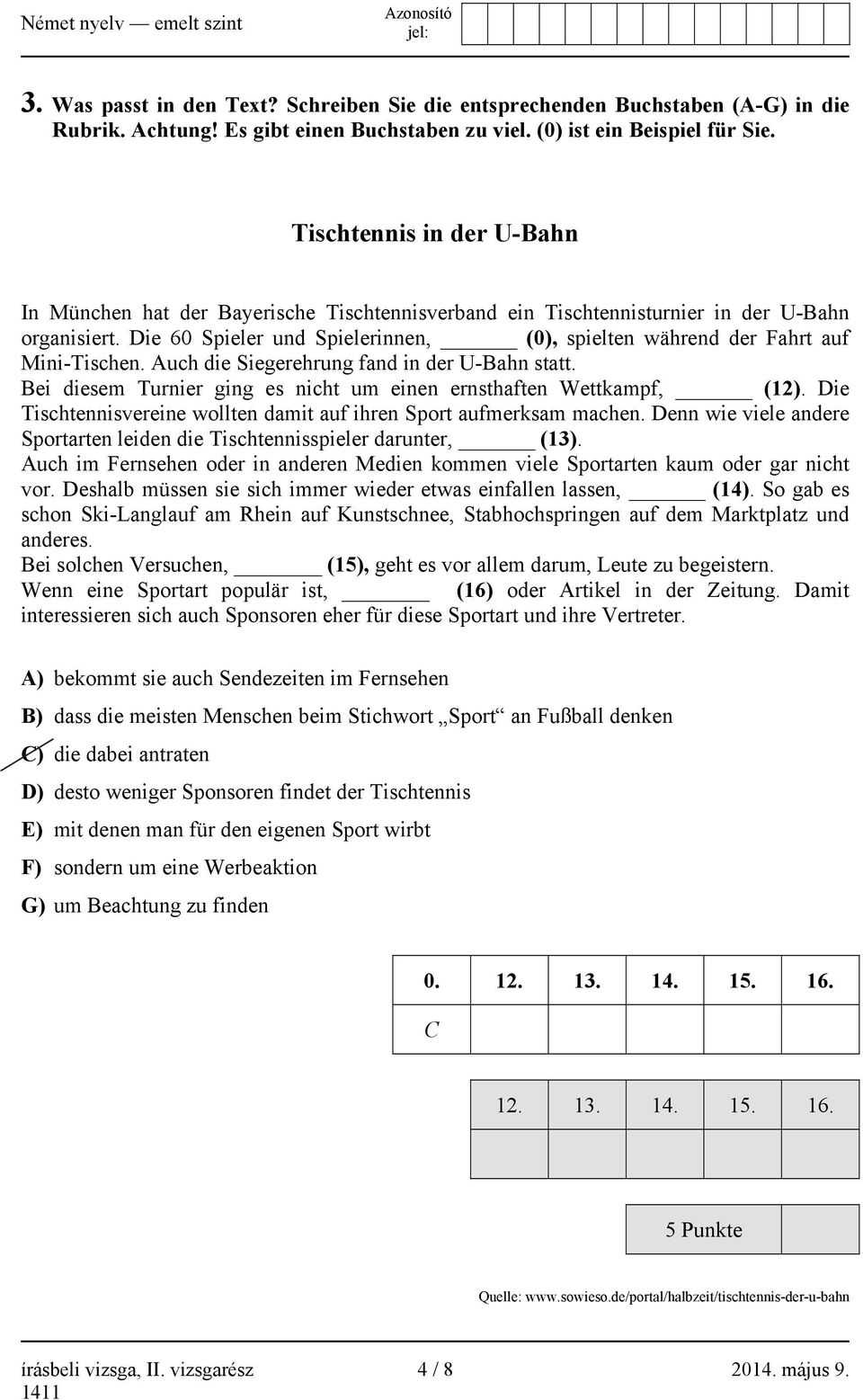 Die 60 Spieler und Spielerinnen, (0), spielten während der Fahrt auf Mini-Tischen. Auch die Siegerehrung fand in der U-Bahn statt.