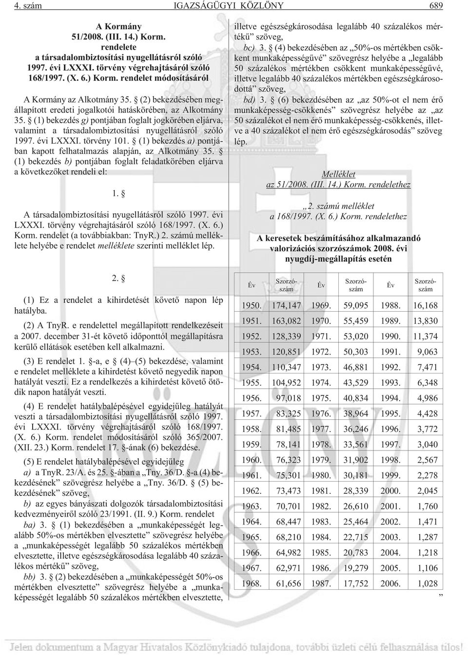 évi LXXXI. törvény 101. (1) bekezdés a) pontjában kapott felhatalmazás alapján, az Alkotmány 35. (1) bekezdés b) pontjában foglalt feladatkörében eljárva a következõket rendeli el: 1.