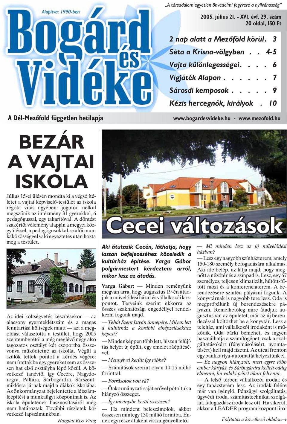 BEZÁR A VAJTAI ISKOLA - PDF Free Download