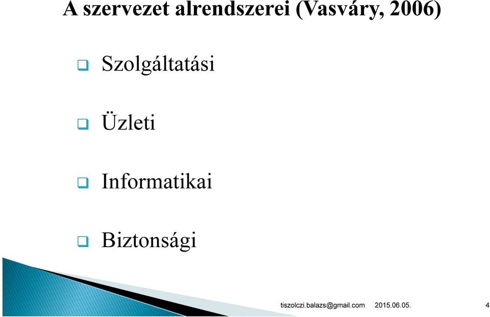 Szolgáltatási Üzleti
