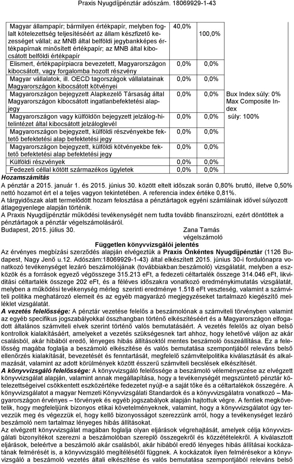 OECD tagországok vállalatainak Magyarországon kibocsátott kötvényei Magyarországon bejegyzett Alapkezelő Társaság által Magyarországon kibocsátott ingatlanbefektetési alapjegy Magyarországon vagy