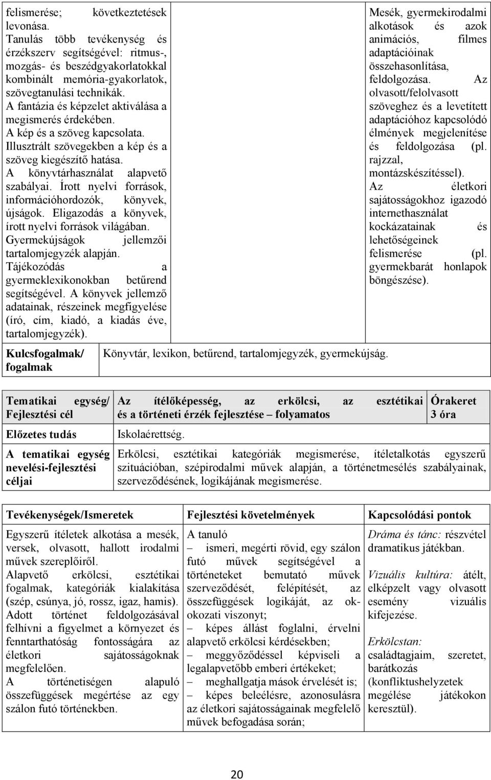 Írott nyelvi források, információhordozók, könyvek, újságok. Eligazodás a könyvek, írott nyelvi források világában. Gyermekújságok jellemzői tartalomjegyzék alapján.