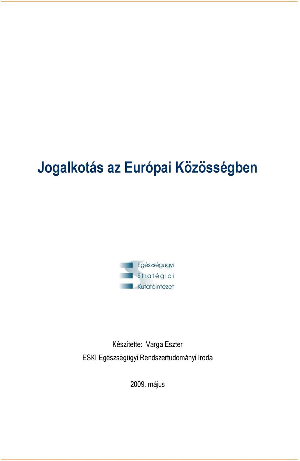 Egészségügyi