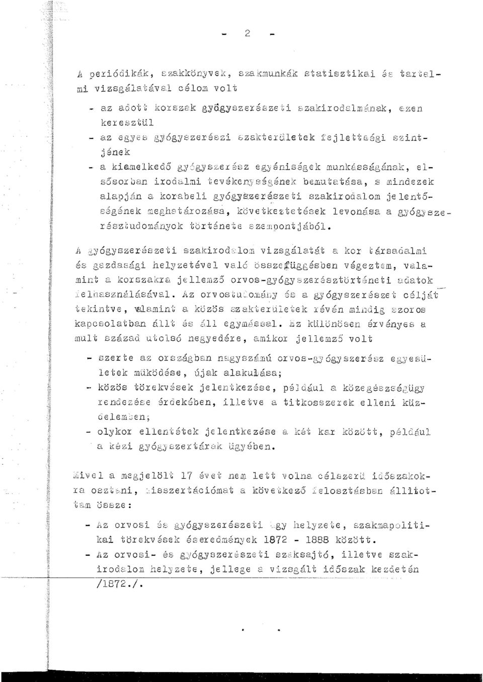 ~GeveKen:y :3:::genex bemu-ge asa, s :nindezek aapjén a korabei gyógyszerészeti szakiroaaom jeentőságének meghetározésa, következtetések evonása a g;]óg~~sze-- " ' J,.. ) 1.. t. ' J_. _..,... 1 r eszcuoon2.