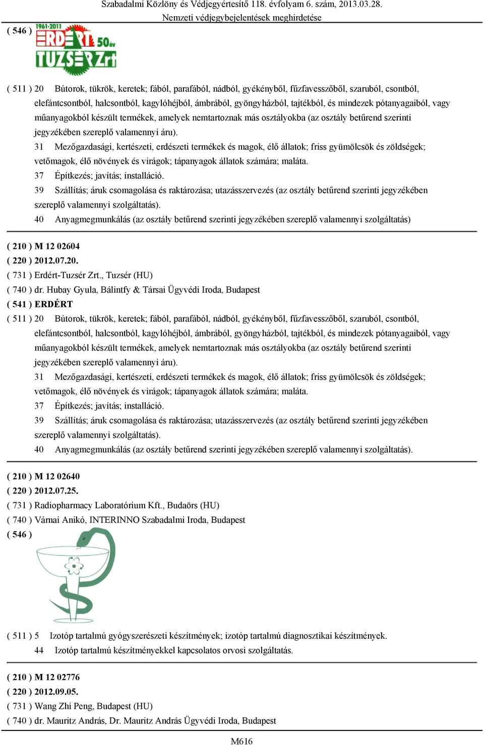 mindezek pótanyagaiból, vagy műanyagokból készült termékek, amelyek nemtartoznak más osztályokba (az osztály betűrend szerinti jegyzékében szereplő valamennyi áru).