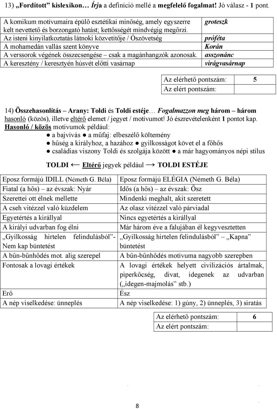 Az isteni kinyilatkoztatás látnoki közvetítője / Ószövetség A mohamedán vallás szent könyve A verssorok végének összecsengése csak a magánhangzók azonosak.