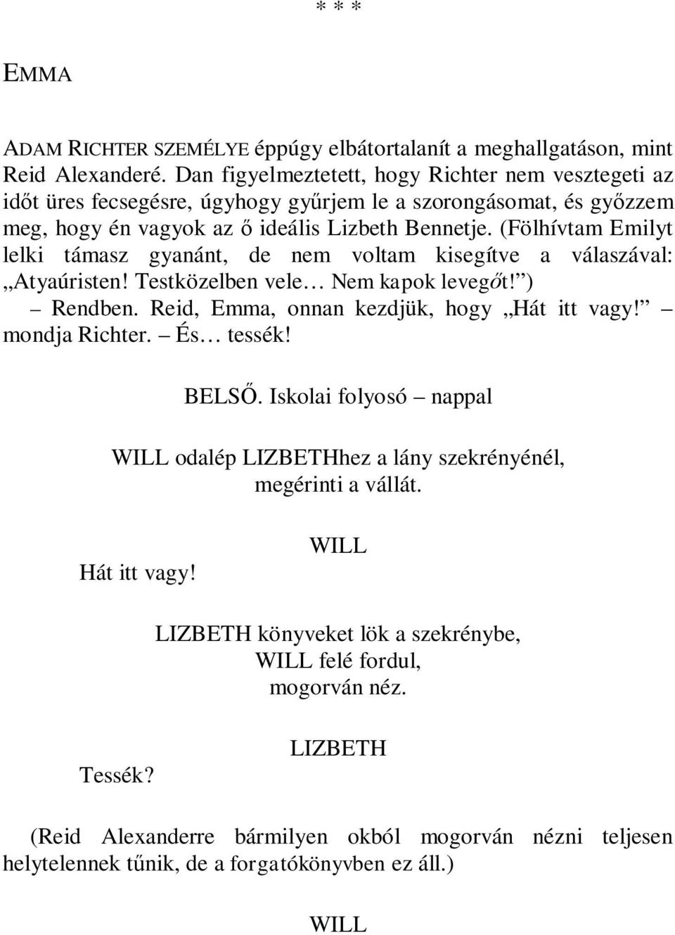 Randevú gyűrű alapítója emma