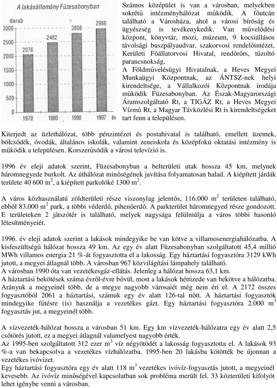 A Földművelésügyi Hivatalnak, a Heves Megyei Munkaügyi Központnak, az ÁNTSZ-nek helyi kirendeltsége, a Vállalkozói Központnak irodája működik Füzesabonyban.