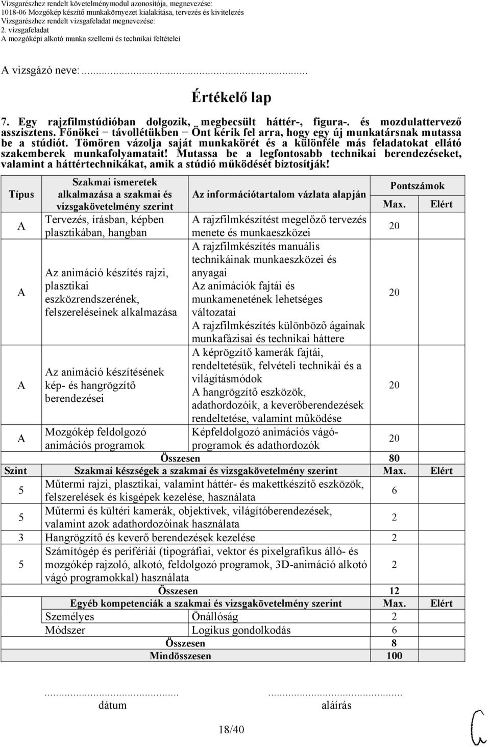 Mutassa be a legfontosabb technikai berendezéseket, valamint a háttértechnikákat, amik a stúdió működését biztosítják!