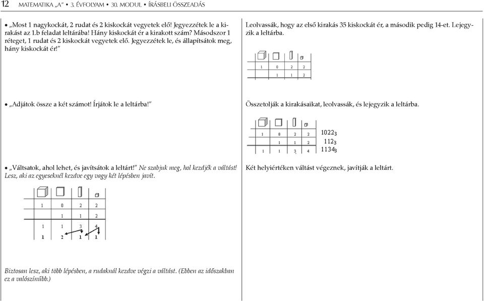 Irasbeli Osszeadas 30 Modul Pdf Ingyenes Letoltes