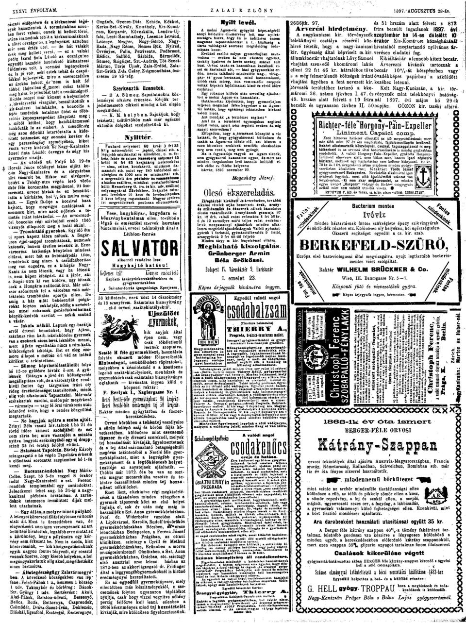verni, e vlki pedig Imrei fint Lásló rságr egyedül hfelé bndukló ktskii fldmives vlt.