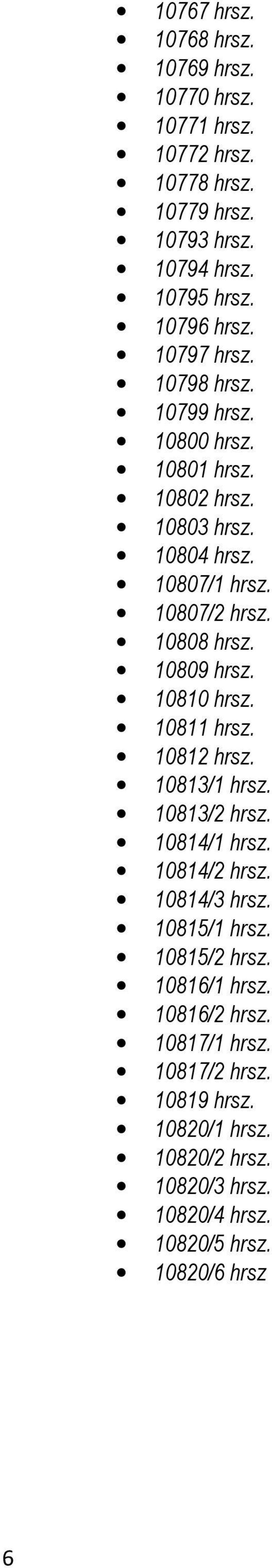 10809 hrsz. 10810 hrsz. 10811 hrsz. 10812 hrsz. 10813/1 hrsz. 10813/2 hrsz. 10814/1 hrsz. 10814/2 hrsz. 10814/3 hrsz. 10815/1 hrsz. 10815/2 hrsz.