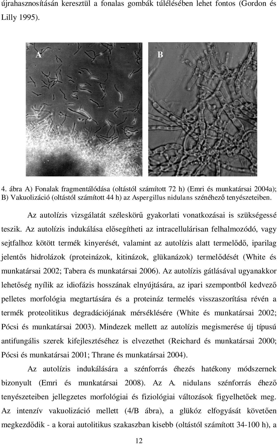 Az autolízis vizsgálatát széleskör gyakorlati vonatkozásai is szükségessé teszik.
