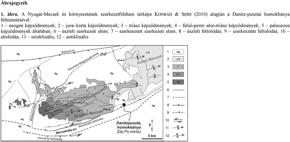 homokbánya feltüntetésével.