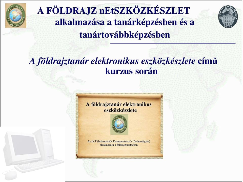 tanártovábbképzésben A