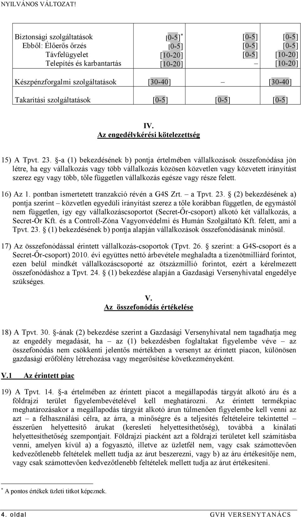 -a (1) bekezdésének b) pontja értelmében vállalkozások összefonódása jön létre, ha egy vállalkozás vagy több vállalkozás közösen közvetlen vagy közvetett irányítást szerez egy vagy több, tıle