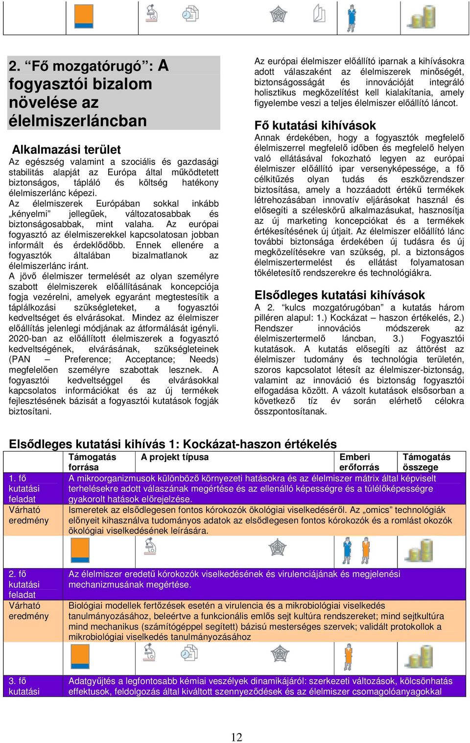 Az európai fogyasztó az élelmiszerekkel kapcsolatosan jobban informált és érdeklődőbb. Ennek ellenére a fogyasztók általában bizalmatlanok az élelmiszerlánc iránt.