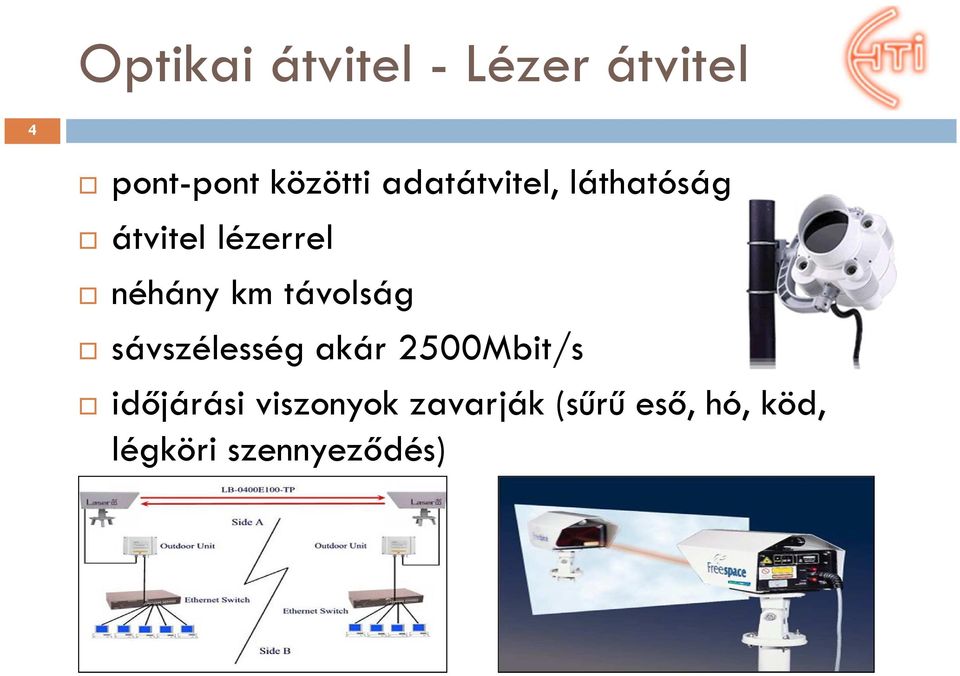 távolság sávszélesség akár 2500Mbit/s időjárási