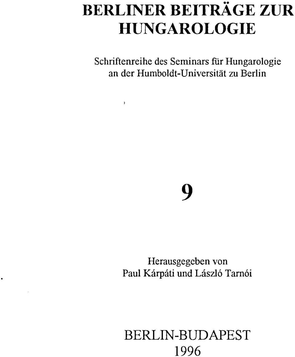 der Humboldt-Universität zu Berlin 9