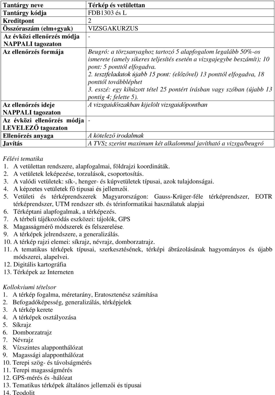 tesztfeladatok újabb 15 pont: (előzővel) 13 ponttól elfogadva, 18 ponttól továbbléphet 3. esszé: egy kihúzott tétel 25 pontért írásban vagy szóban (újabb 13 pontig 4; felette 5).