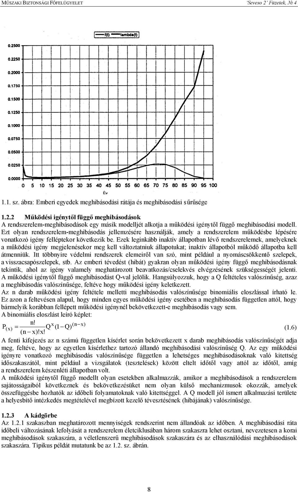 Ezt olyan rendszerelem-meghibásodás jellemzésére használják, amely a rendszerelem működésbe lépésére vonatkozó igény felléptekor következik be.