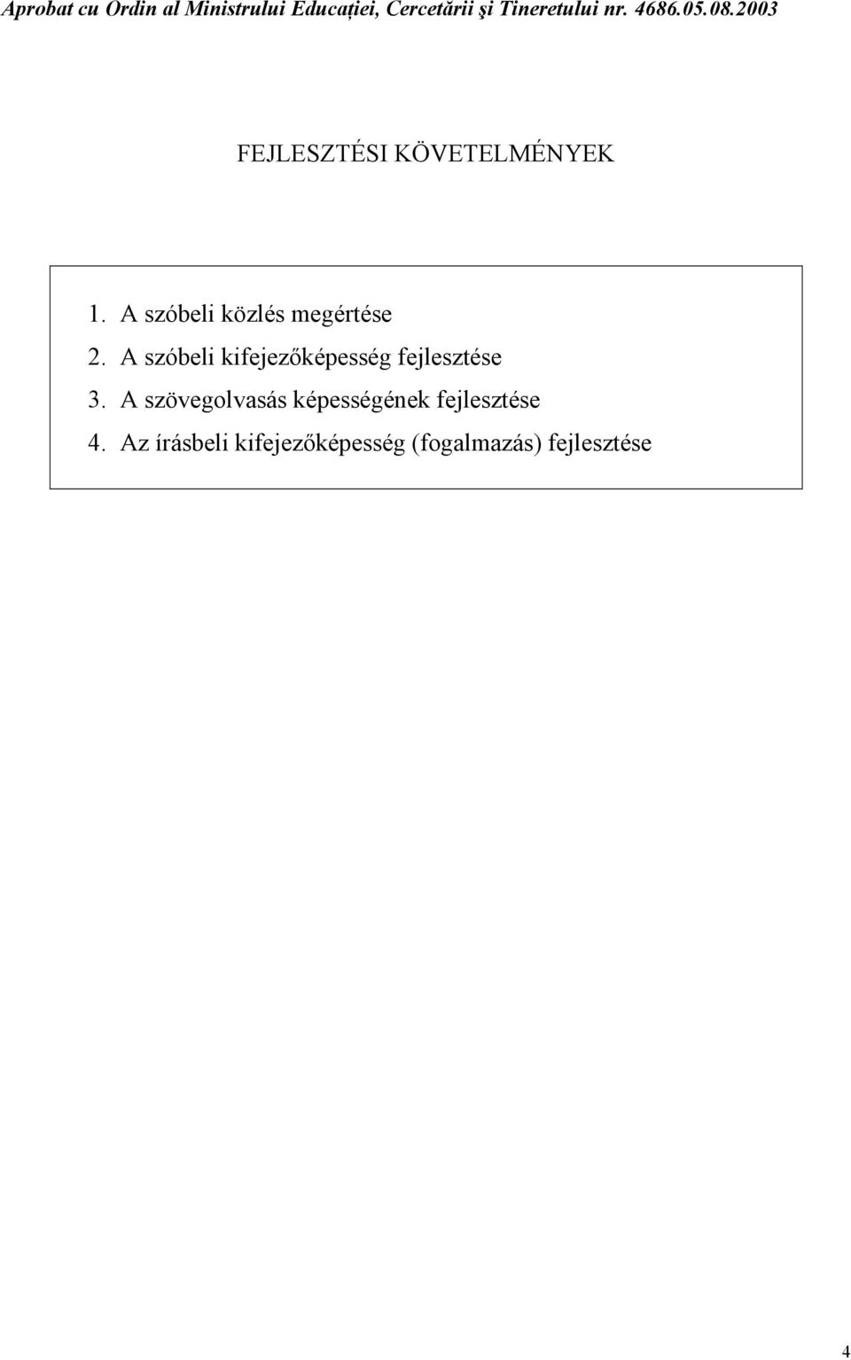 A szóbeli kifejezőképesség fejlesztése 3.