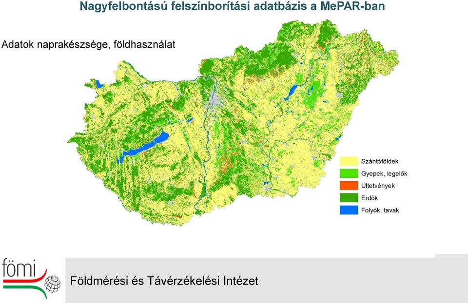 adatbázis a MePAR-ban