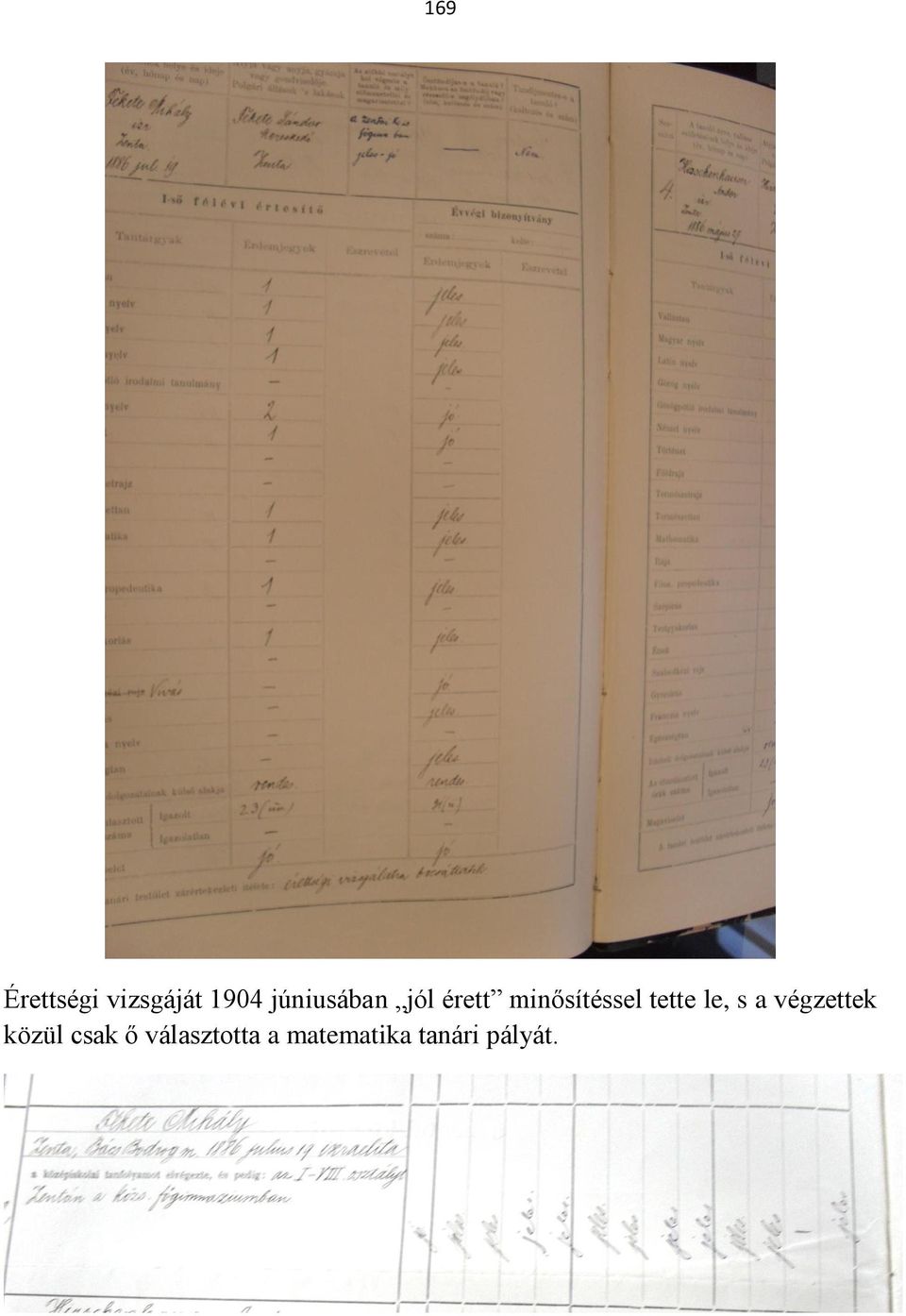 tette le, s a végzettek közül csak