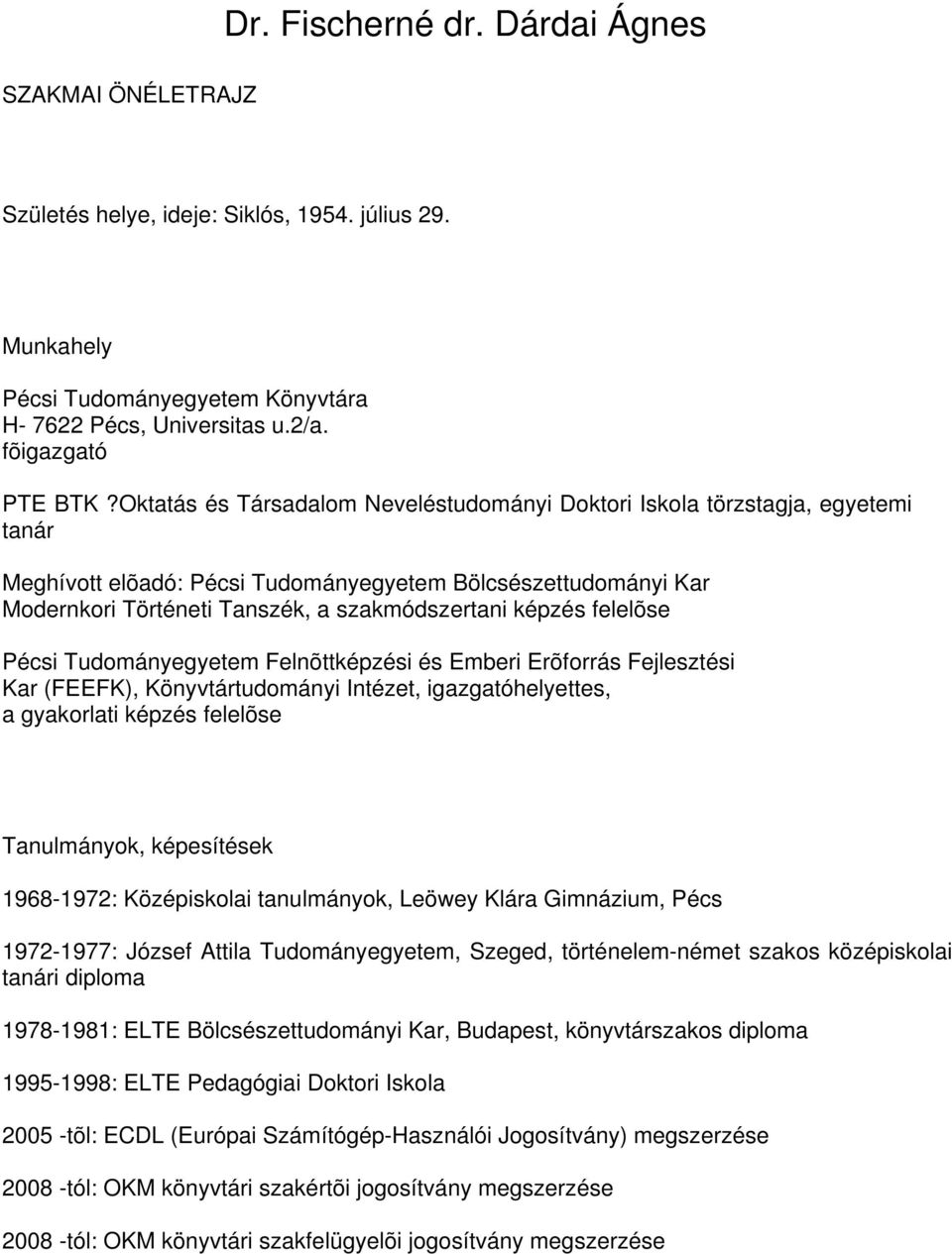 Dr. Fischerné dr. Dárdai Ágnes - PDF Free Download