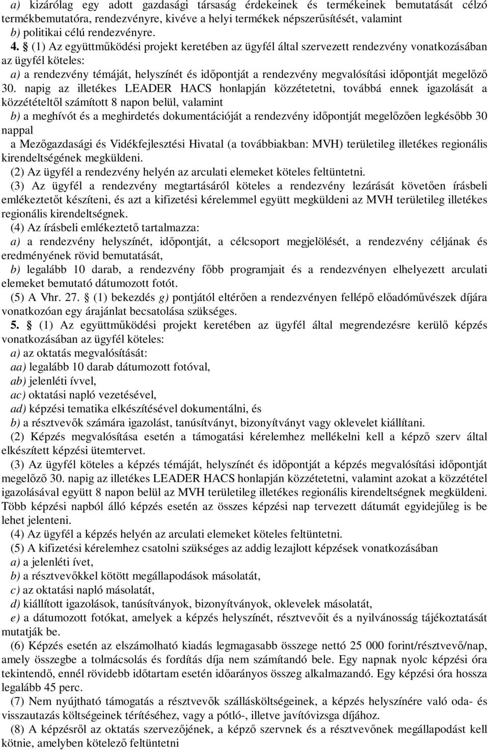 időpontját megelőző 30.