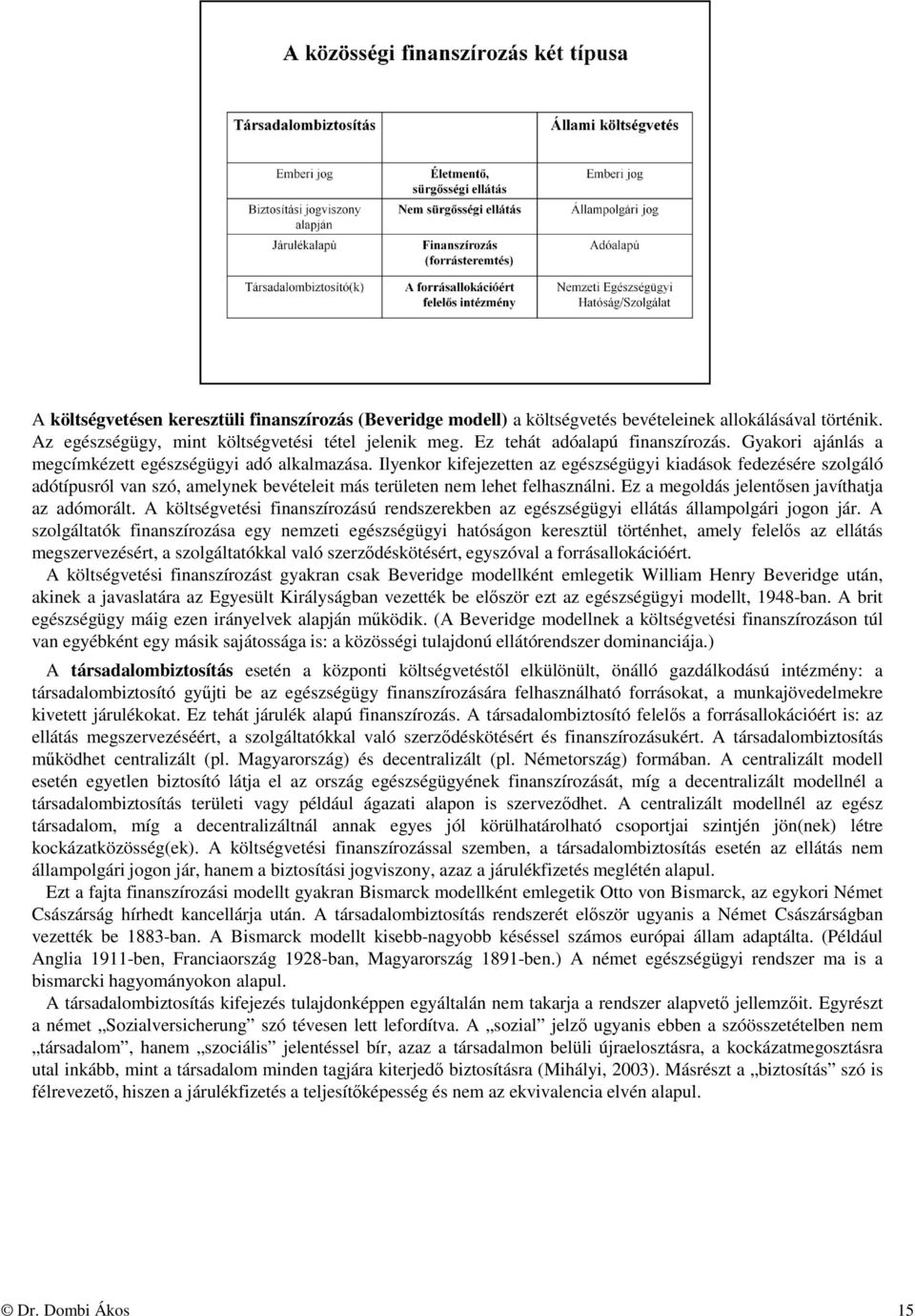 Ilyenkor kifejezetten az egészségügyi kiadások fedezésére szolgáló adótípusról van szó, amelynek bevételeit más területen nem lehet felhasználni. Ez a megoldás jelentősen javíthatja az adómorált.