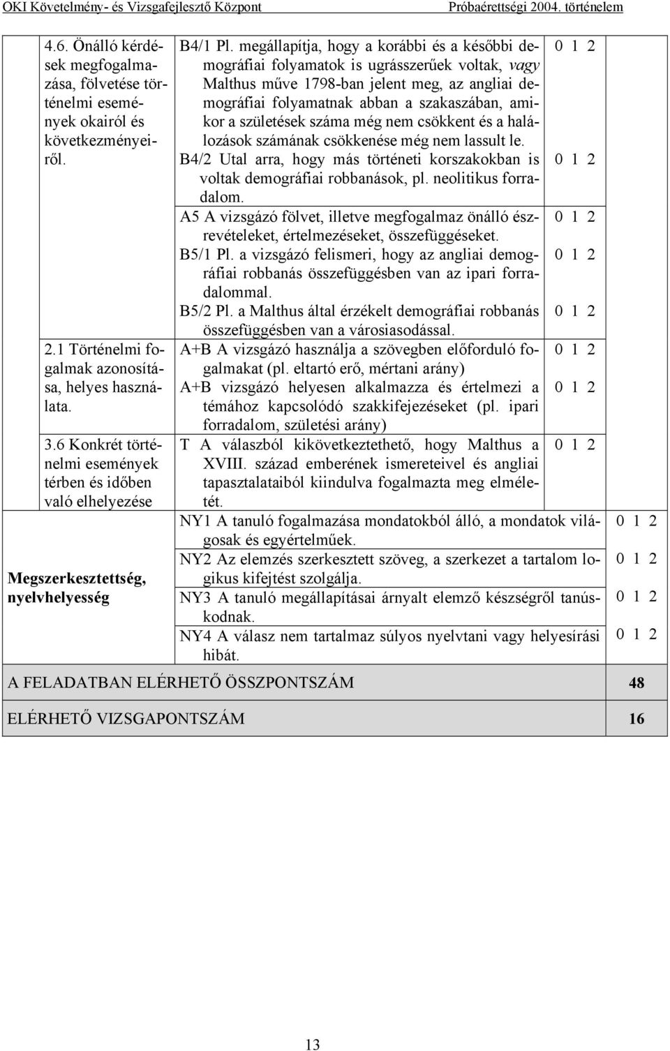 megállapítja, hogy a korábbi és a későbbi demográfiai folyamatok is ugrásszerűek voltak, vagy Malthus műve 1798-ban jelent meg, az angliai demográfiai folyamatnak abban a szakaszában, amikor a