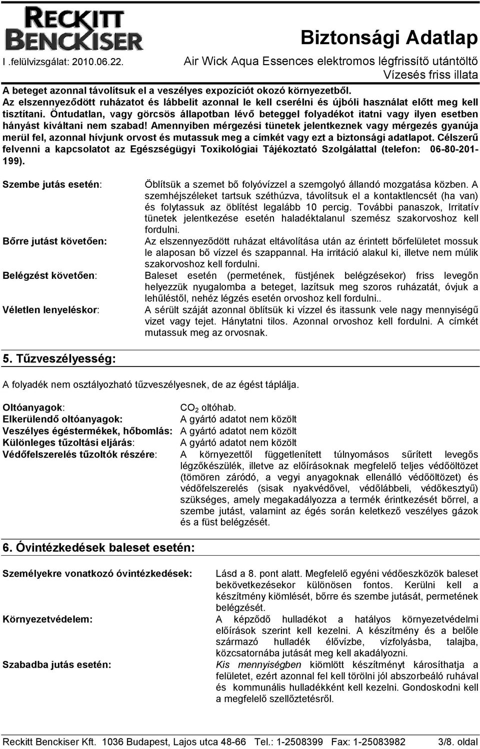 Vízesés friss illata. A készítmény felhasználása: Konnektorba  csatlakoztatható elektromos légfrissítı utántöltı - PDF Ingyenes letöltés