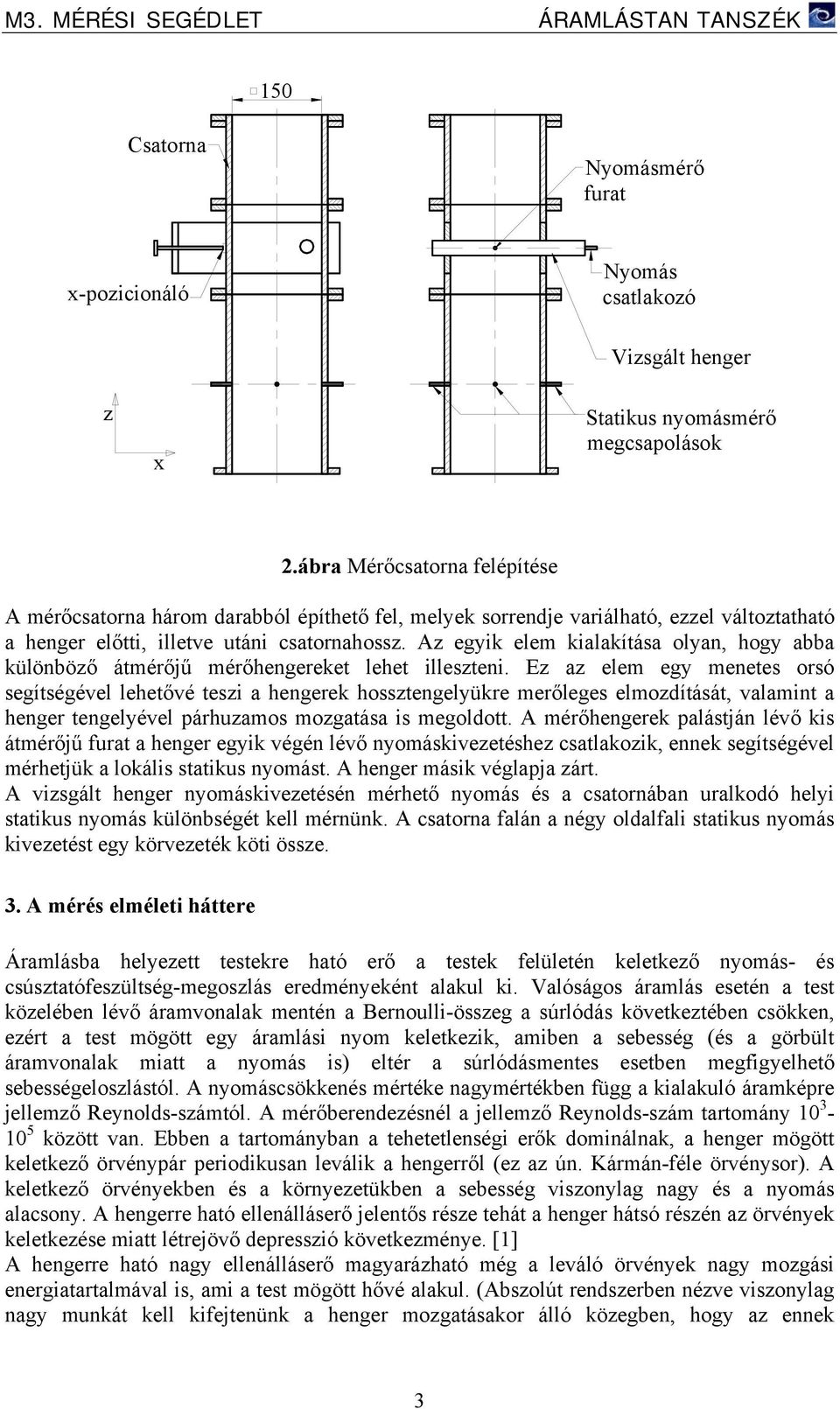 Az gyk lm kalakítása olya, hogy abba külöböző átmérőjű mérőhgrkt lht llszt.